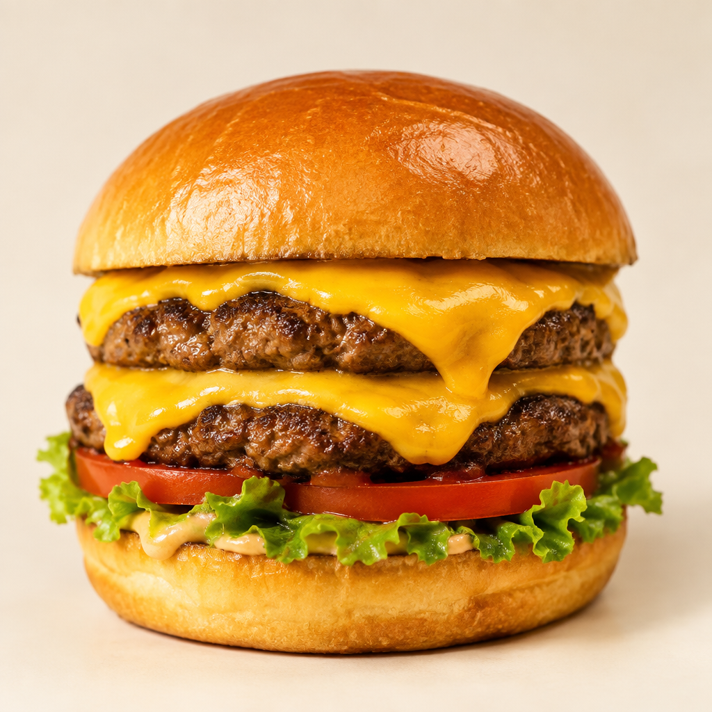 Cheeseburger duplo